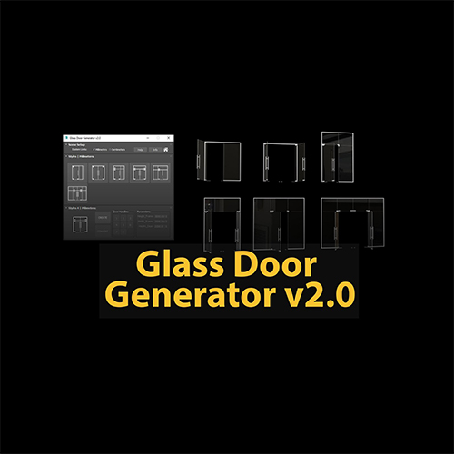 GlassDoor玻璃门生成器